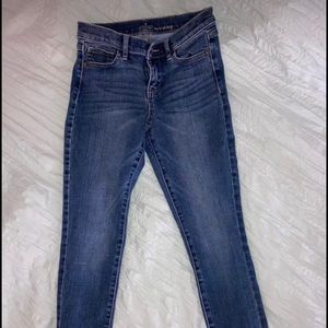 Jeans and sweatshirts